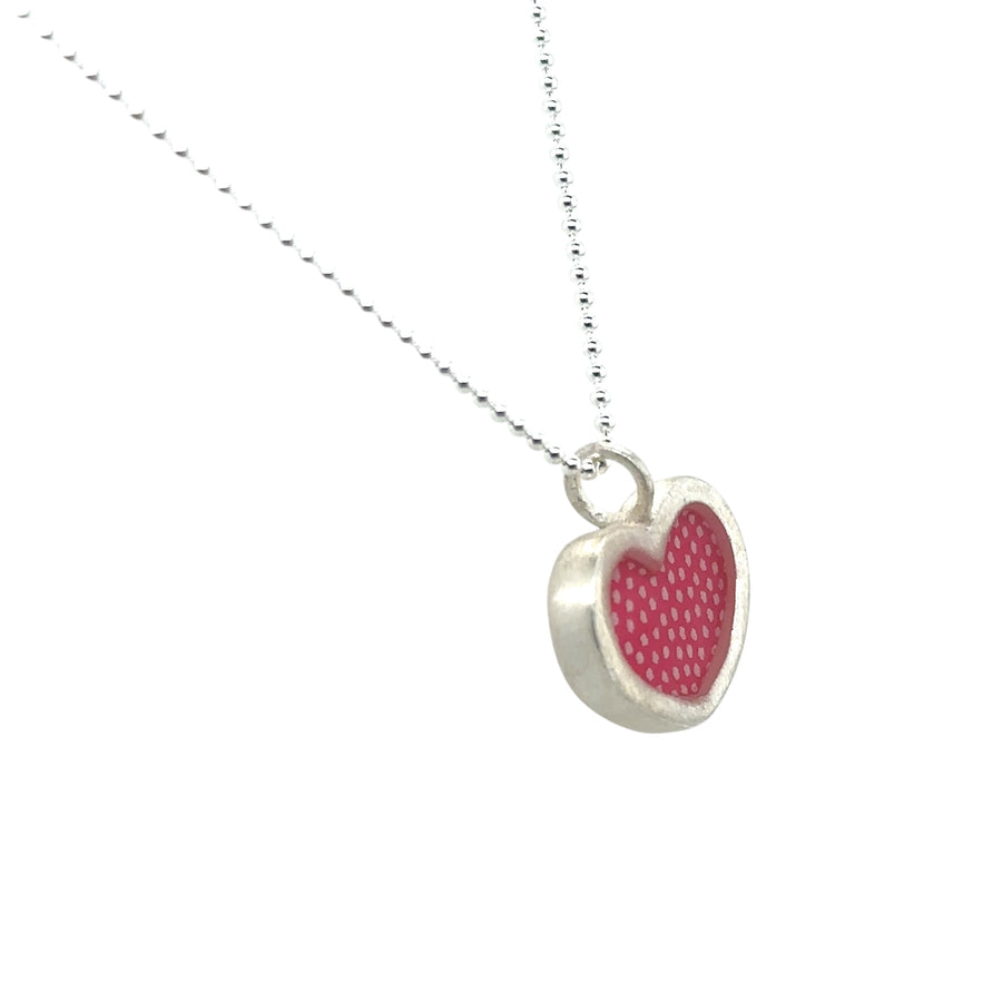 Necklace - Small Deep Heart