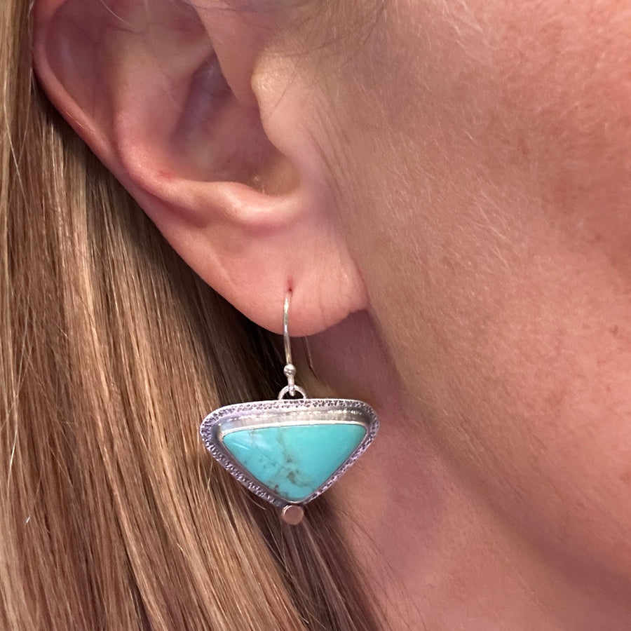 Earrings - Kingman Turquoise