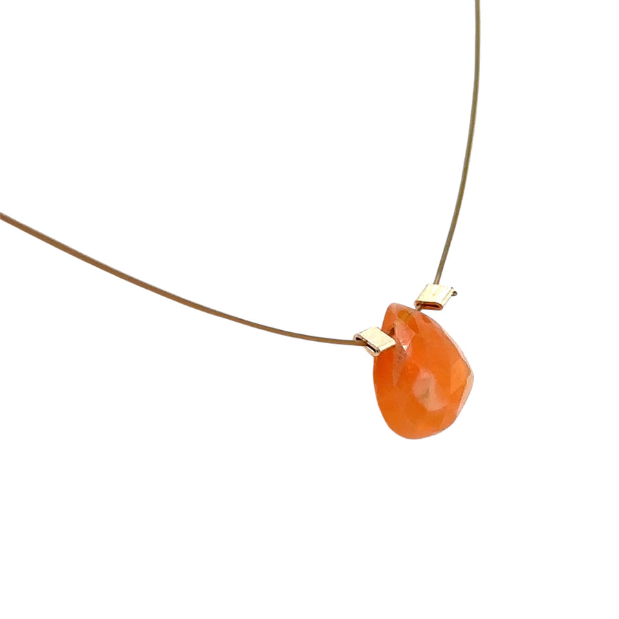 Fire Opal Necklace