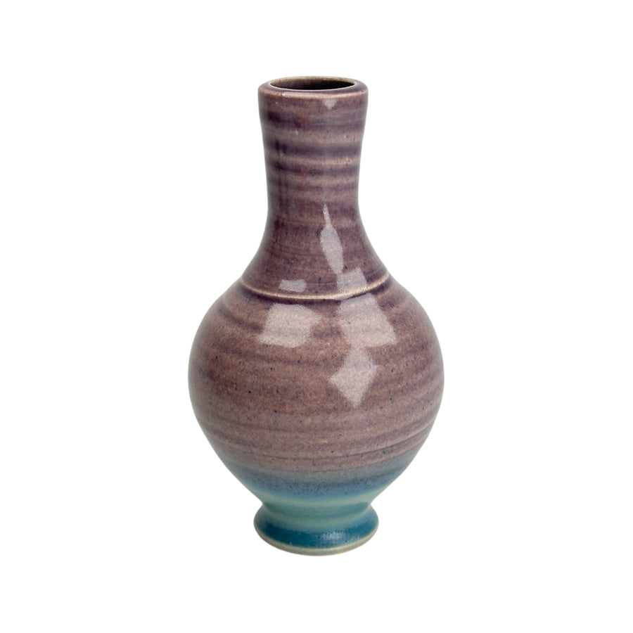 Bud Vase - Purple/Light Blue