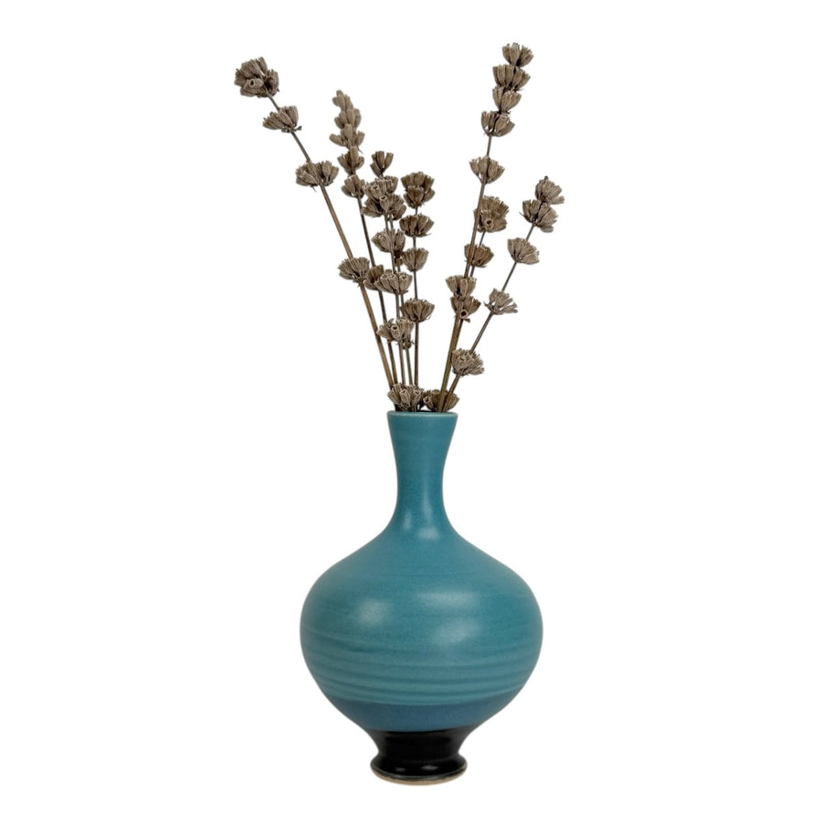 Bud Vase - Turquoise/Dark Blue