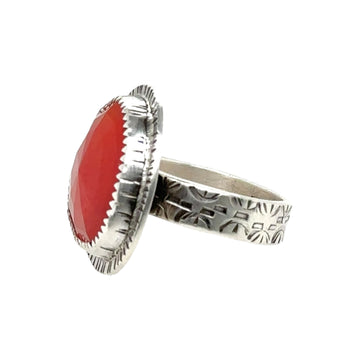 Ring - Carnelian - Size 6.75