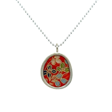 Necklace - Vertical Beachstone