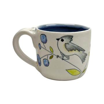 Birds and Blueberries - Mug - Small