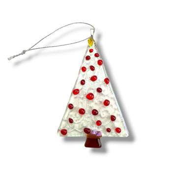 Mini Tree Glass Ornament