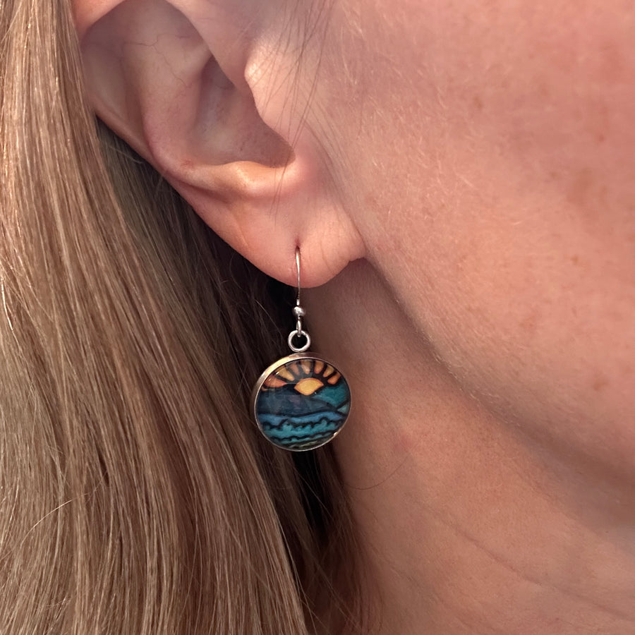 Earrings - Mountain Stream