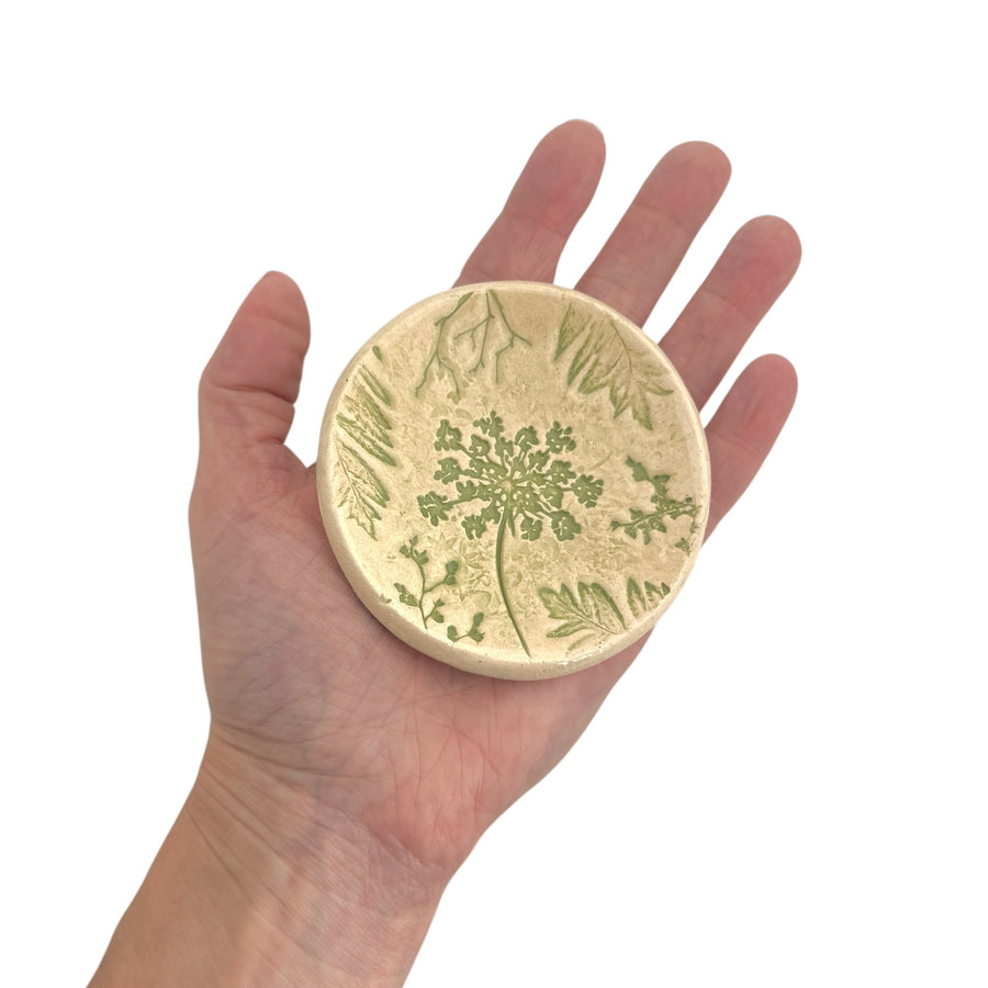 Trinket Dish - Pressed Flowers