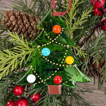 Tree Glass Ornament - Large
