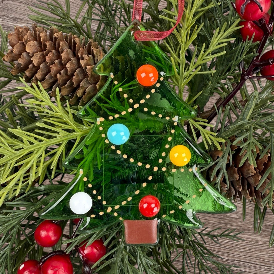 Tree Glass Ornament - Large