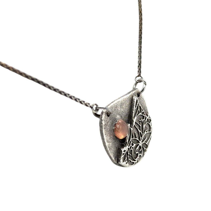 Necklace - Mountain Pendant with Oregon Sunstone