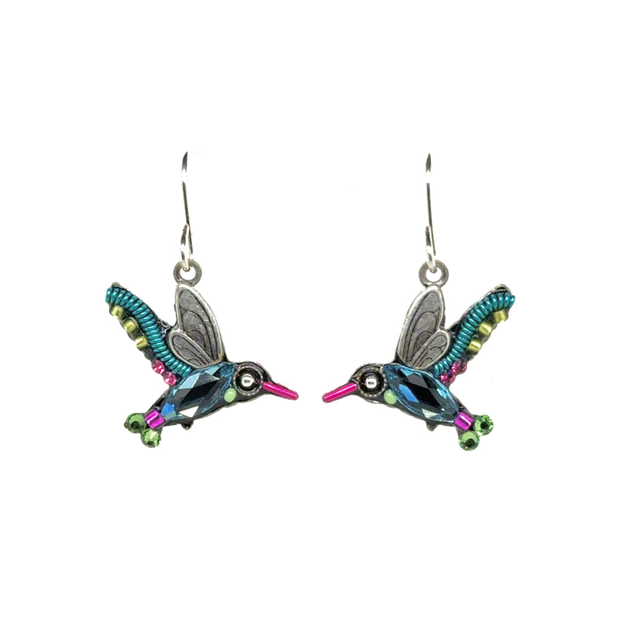 Earrings - Hummingbird
