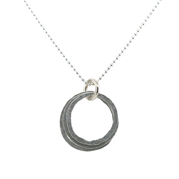 Necklace - Three Layer Circle - Small