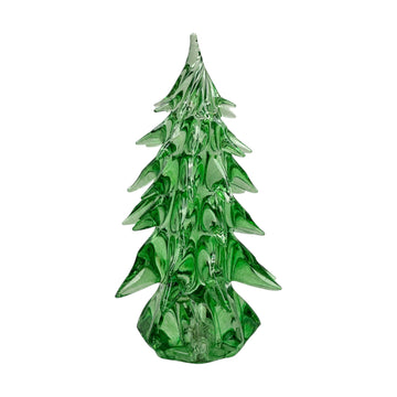 Large Glass Tree - Light Green