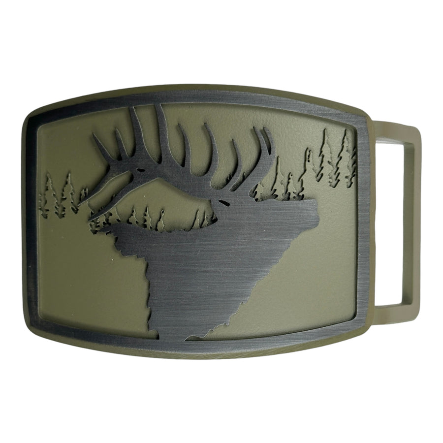 Elk Belt Buckle