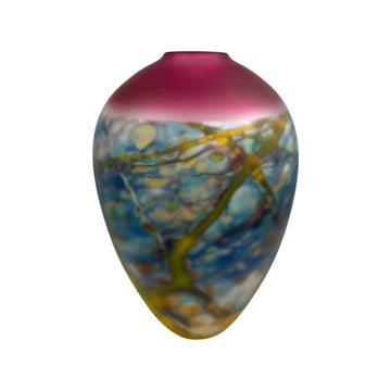 Yellow Vine Incalmo Vase #1005