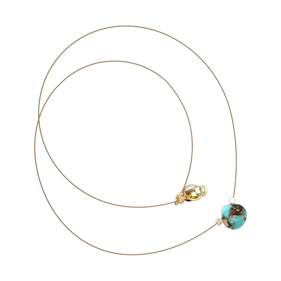 Amazonite with Copper Necklace