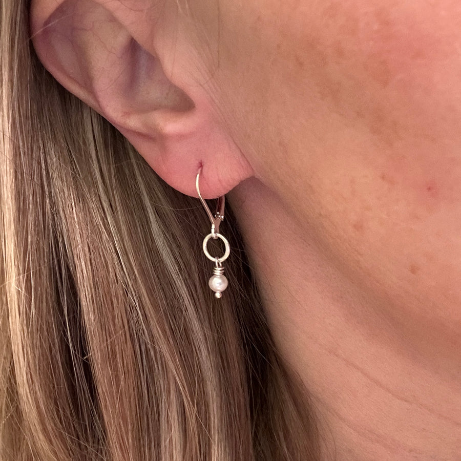 Earrings - Pearl - Tiny