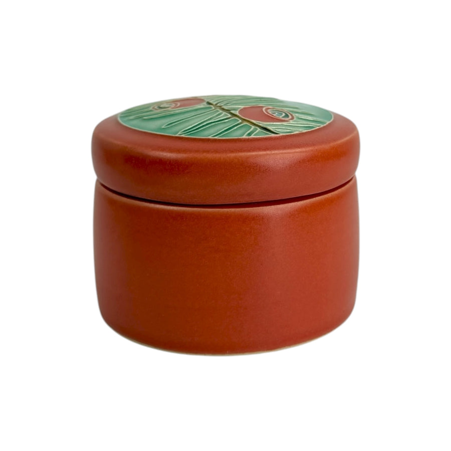 Trinket Box - Yew - Red