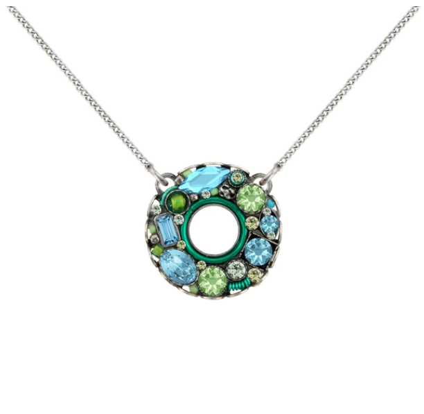 Necklace - Bejeweled Large Circle