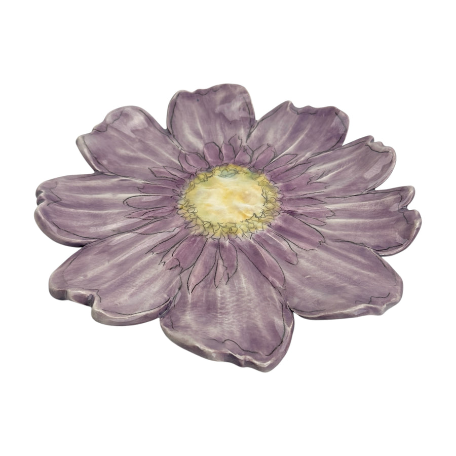 Large Flower Plate