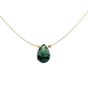 Ruby Zoisite Necklace