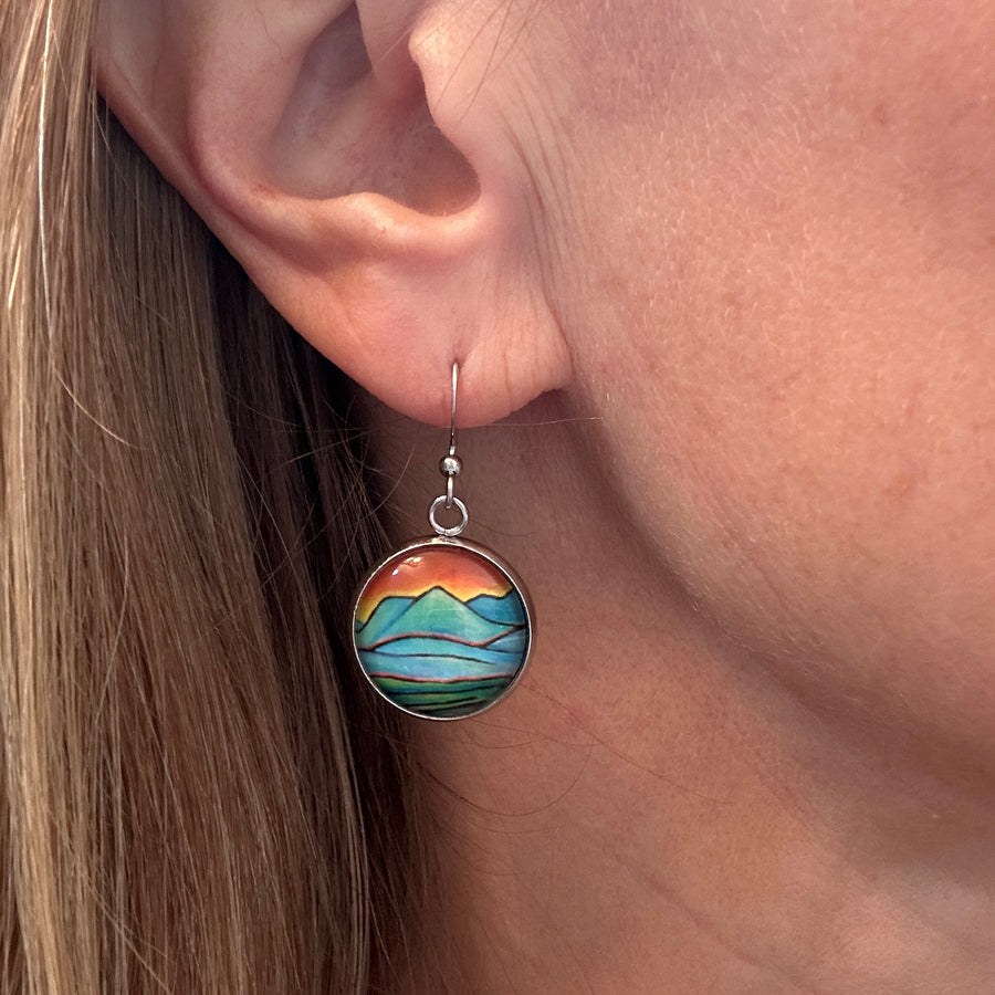 Earrings - Blue Mountains