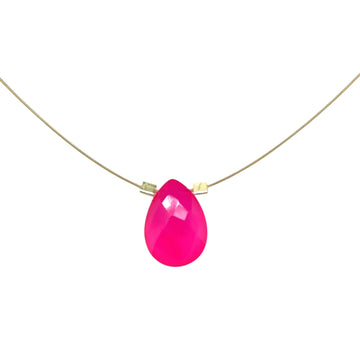 Pink Chalcedony Necklace