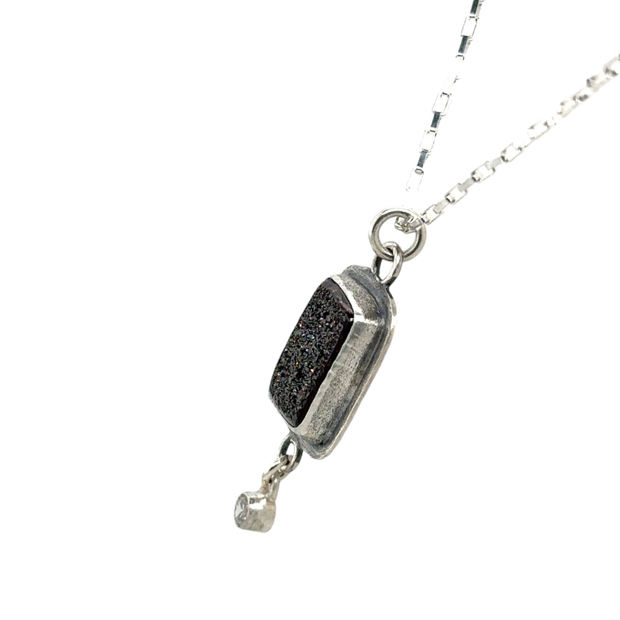 Necklace - Druzy - Diamond