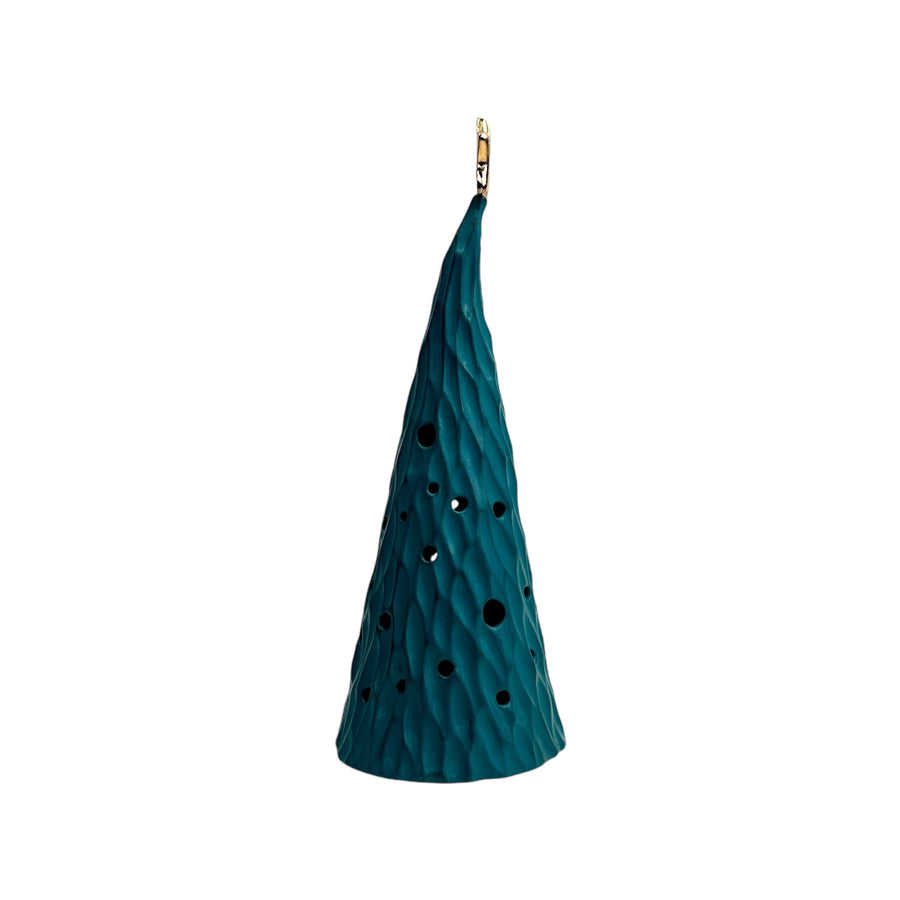 Holiday Luminary Tree - Teal - Medium