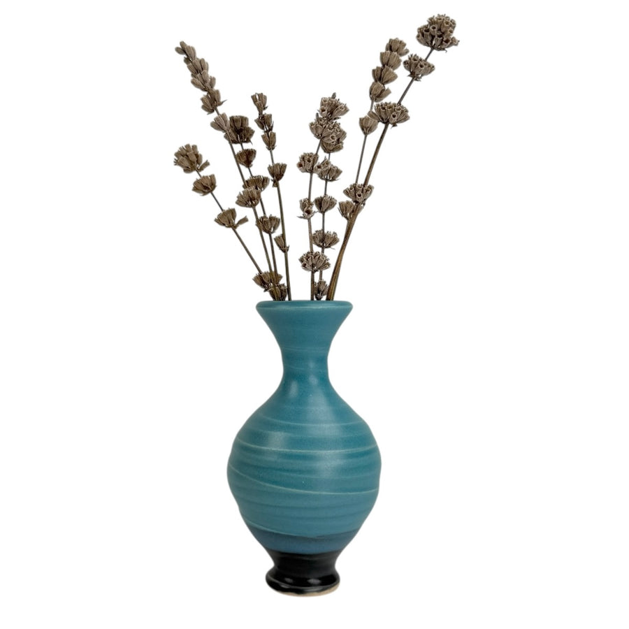 Bud Vase - Turquoise/Dark Blue