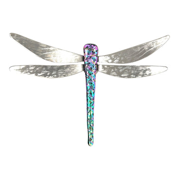 Dichroic Glass Dragonfly