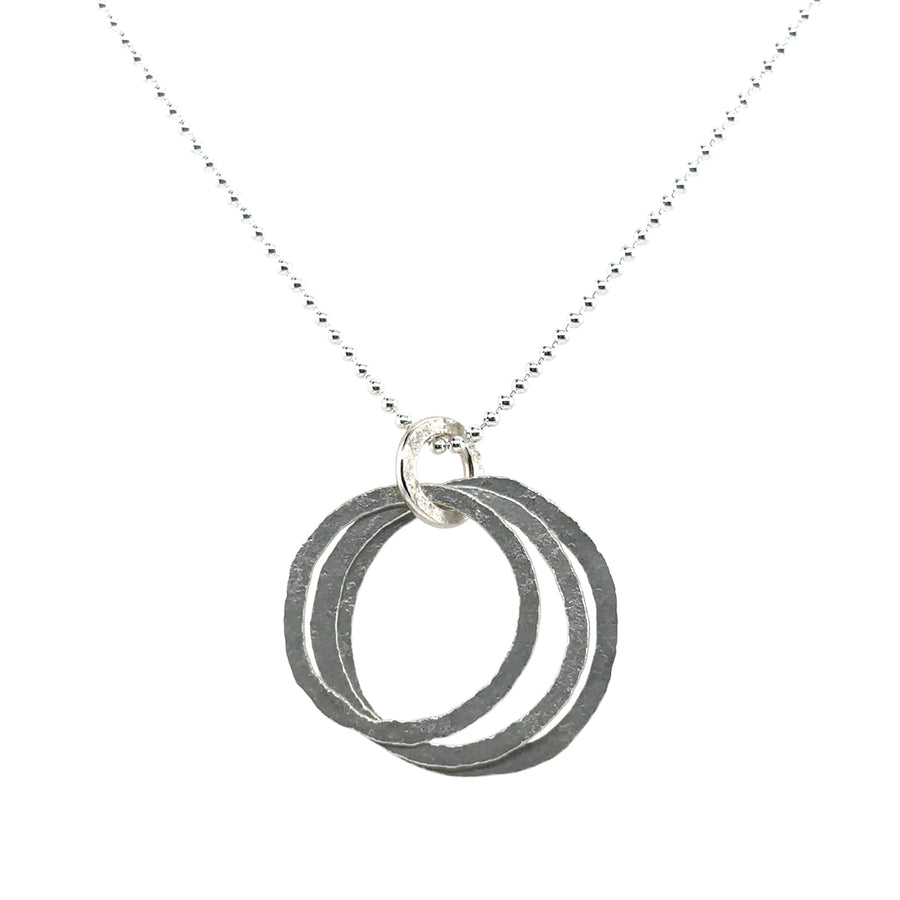 Necklace - Three Layer Circle - Small