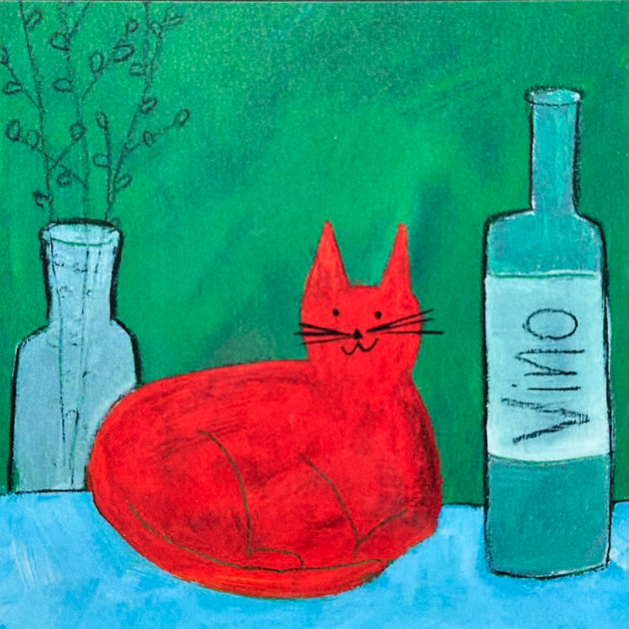 Red Cat and Vino