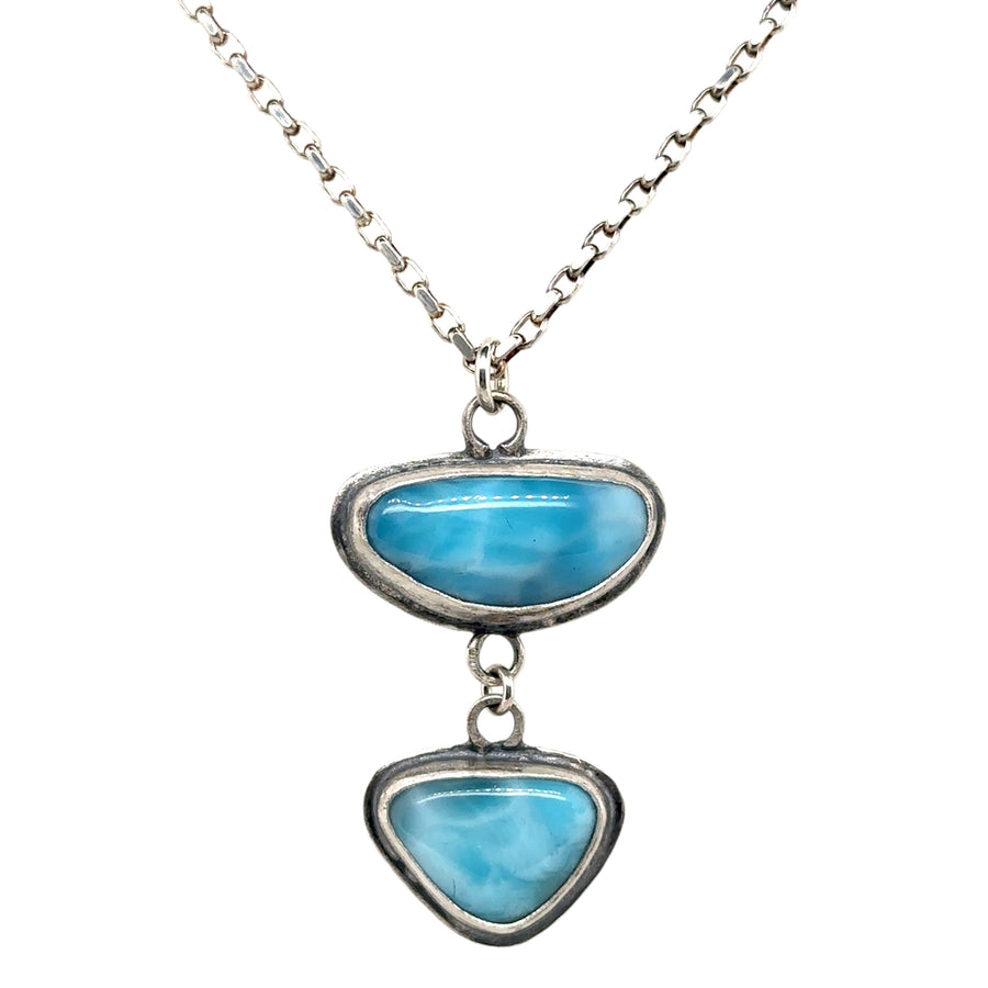 Necklace - Larimar Drop