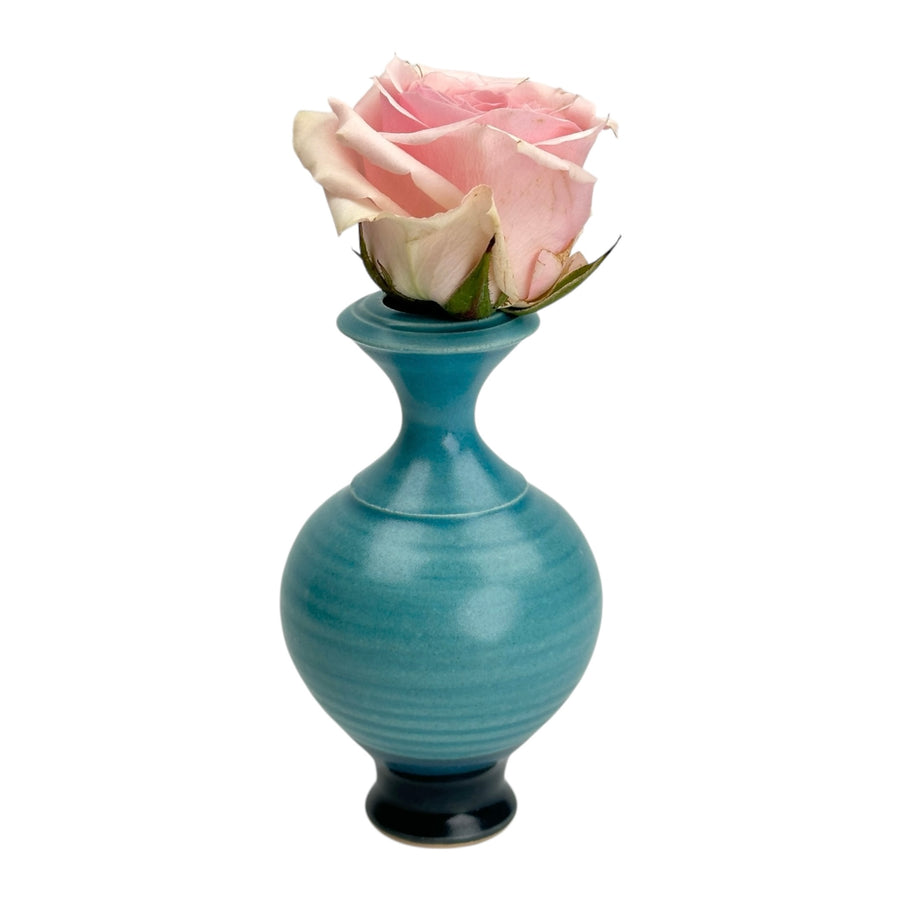 Bud Vase - Blue/Dark Blue