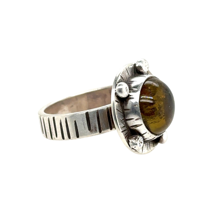 Ring - Yellow Tourmaline - Size 6.25