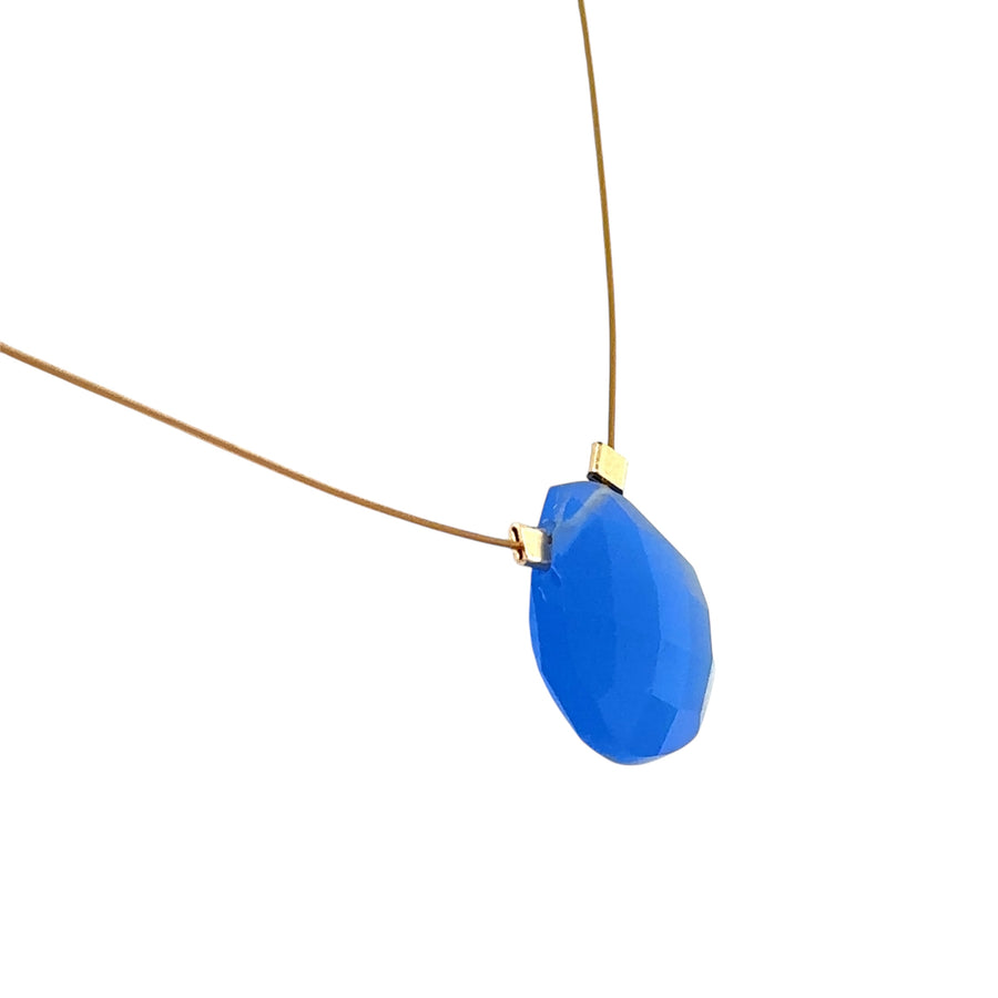 Blue Chalcedony Necklace