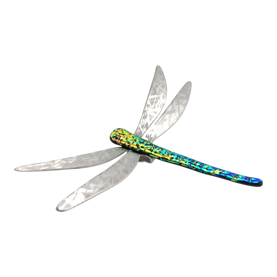 Dichroic Glass Dragonfly