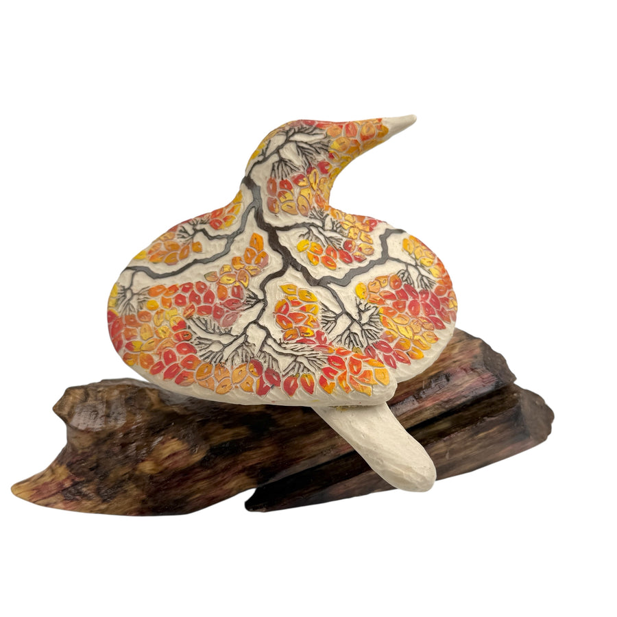 Bird - Fall Carved #1347