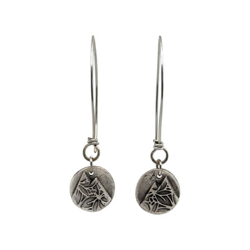 Earrings - Mountain Disk