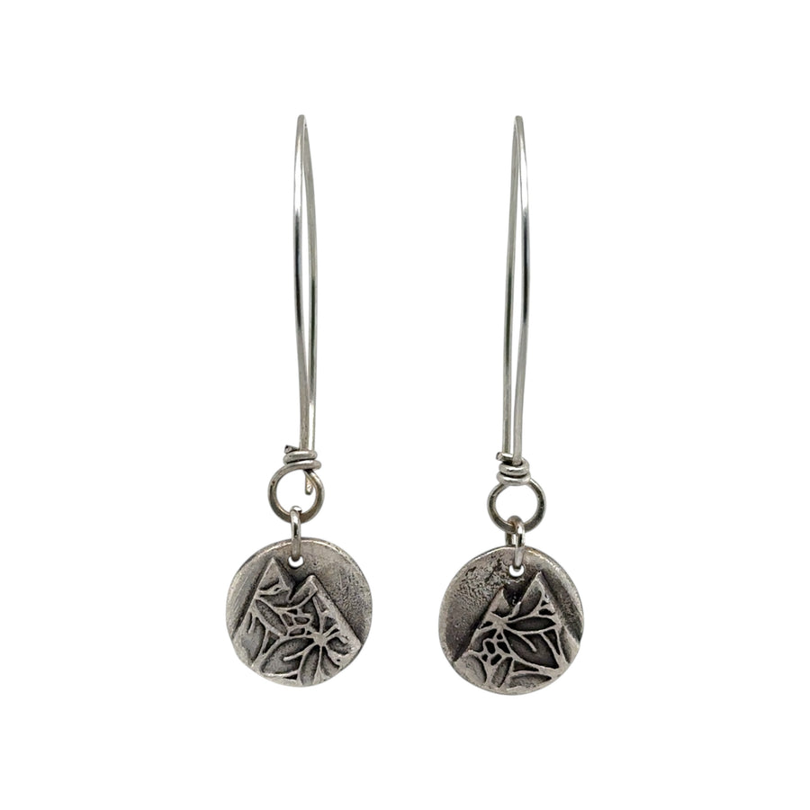 Earrings - Mountain Disk