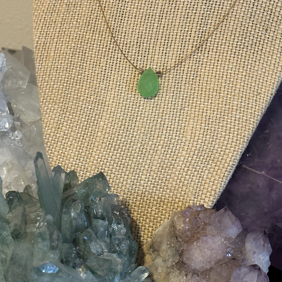 Prehnite Necklace