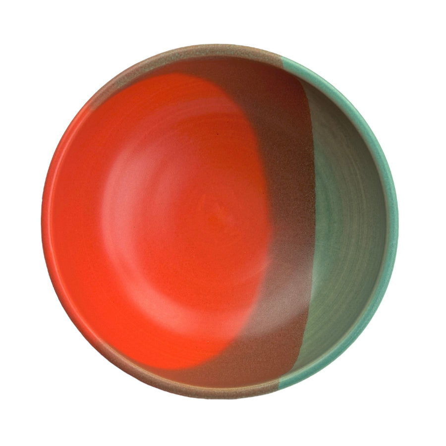 Ice Cream Bowl - Red/Green