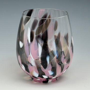 Hand Blown Stemless Glass - Small