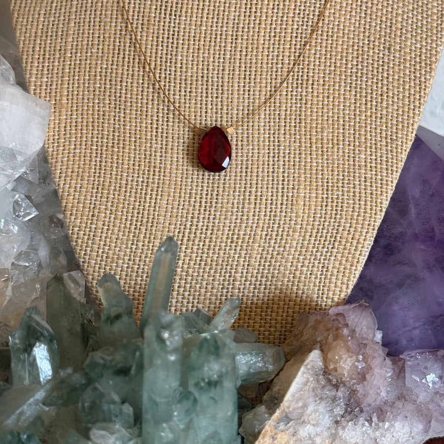 Garnet Necklace