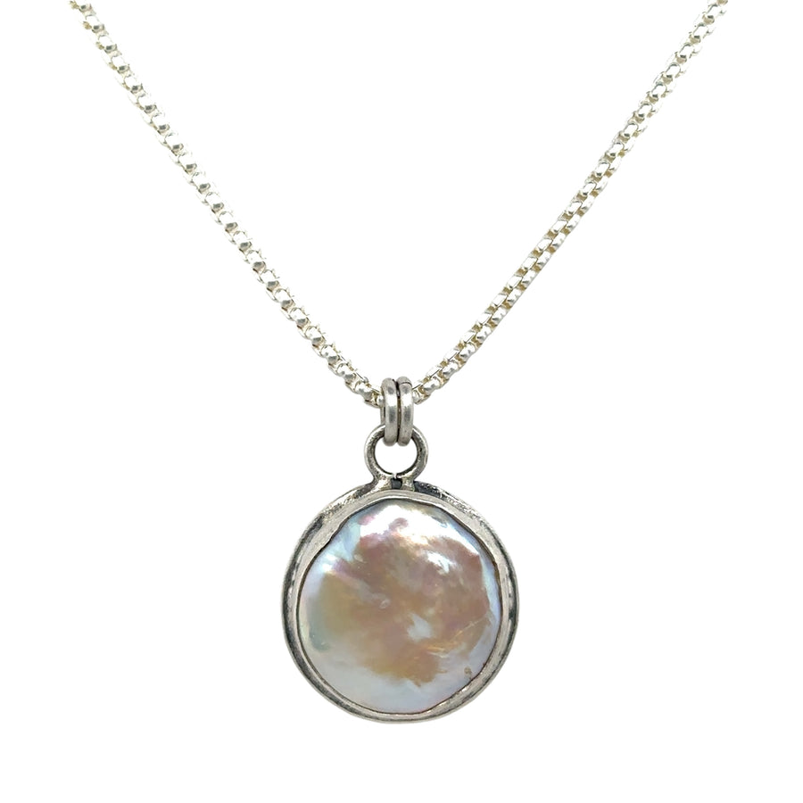 Necklace - Coin Pearl