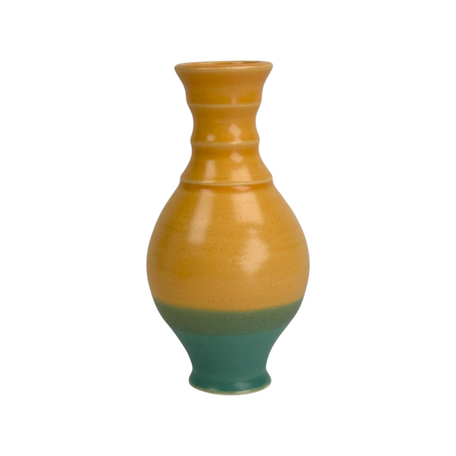Bud Vase - Yellow/Green