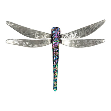 Dichroic Glass Dragonfly