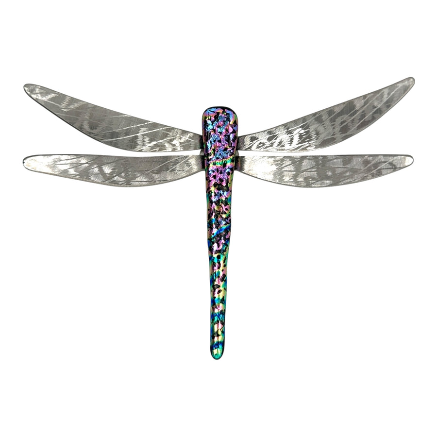 Dichroic Glass Dragonfly