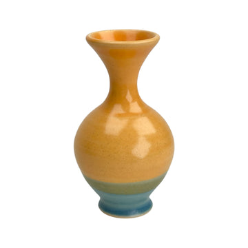 Bud Vase - Yellow/Light Blue